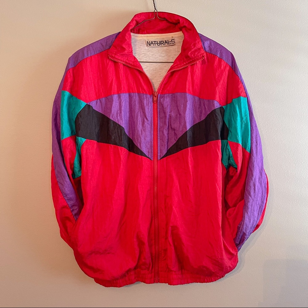 Retro windbreaker